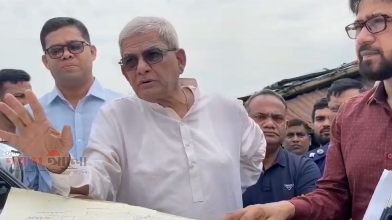ঠাকুরগাঁও মেডিক্যাল কলেজ স্থাপনের স্থান পরিদর্শন করলেন এলজিআরডি