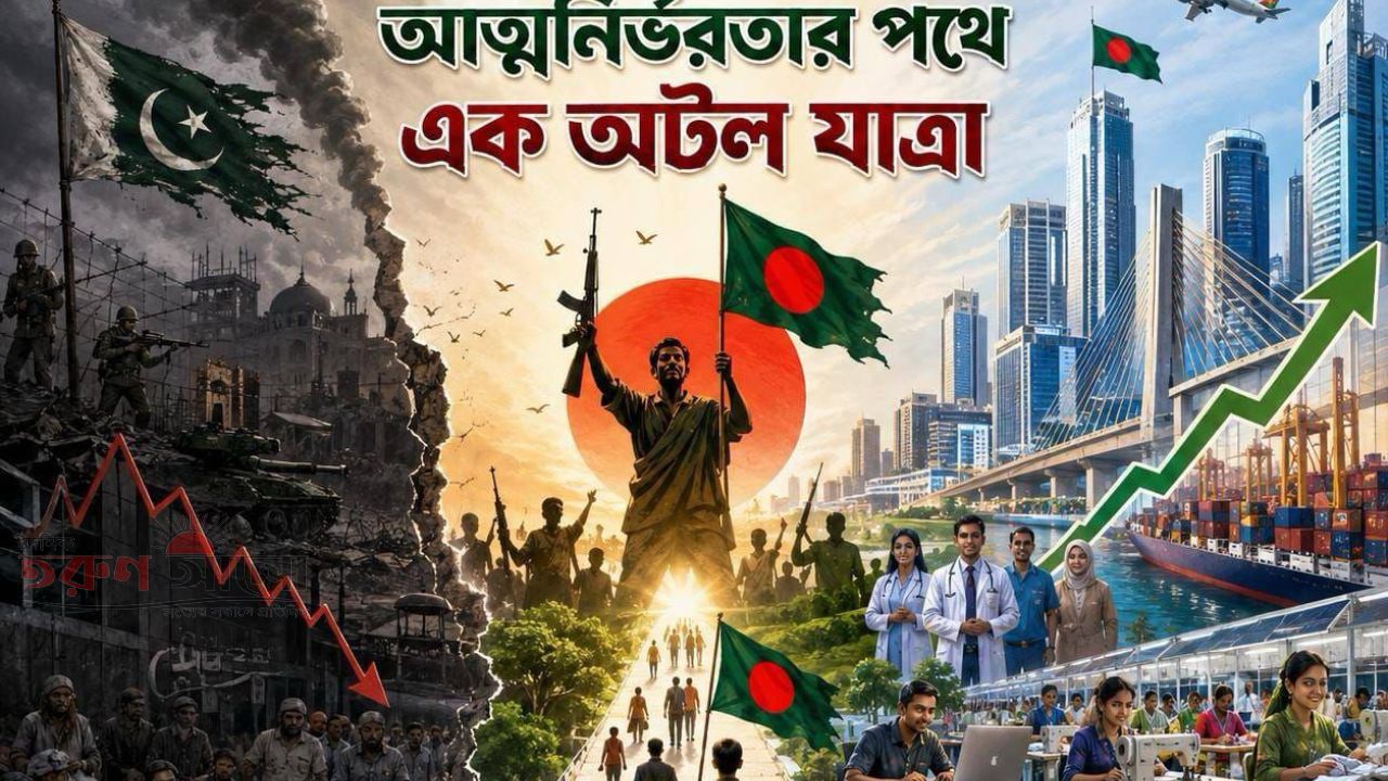 বাংলাদেশ: স্বাধীনতা থেকে আত্মনির্ভরতার পথে এক অটল যাত্রা