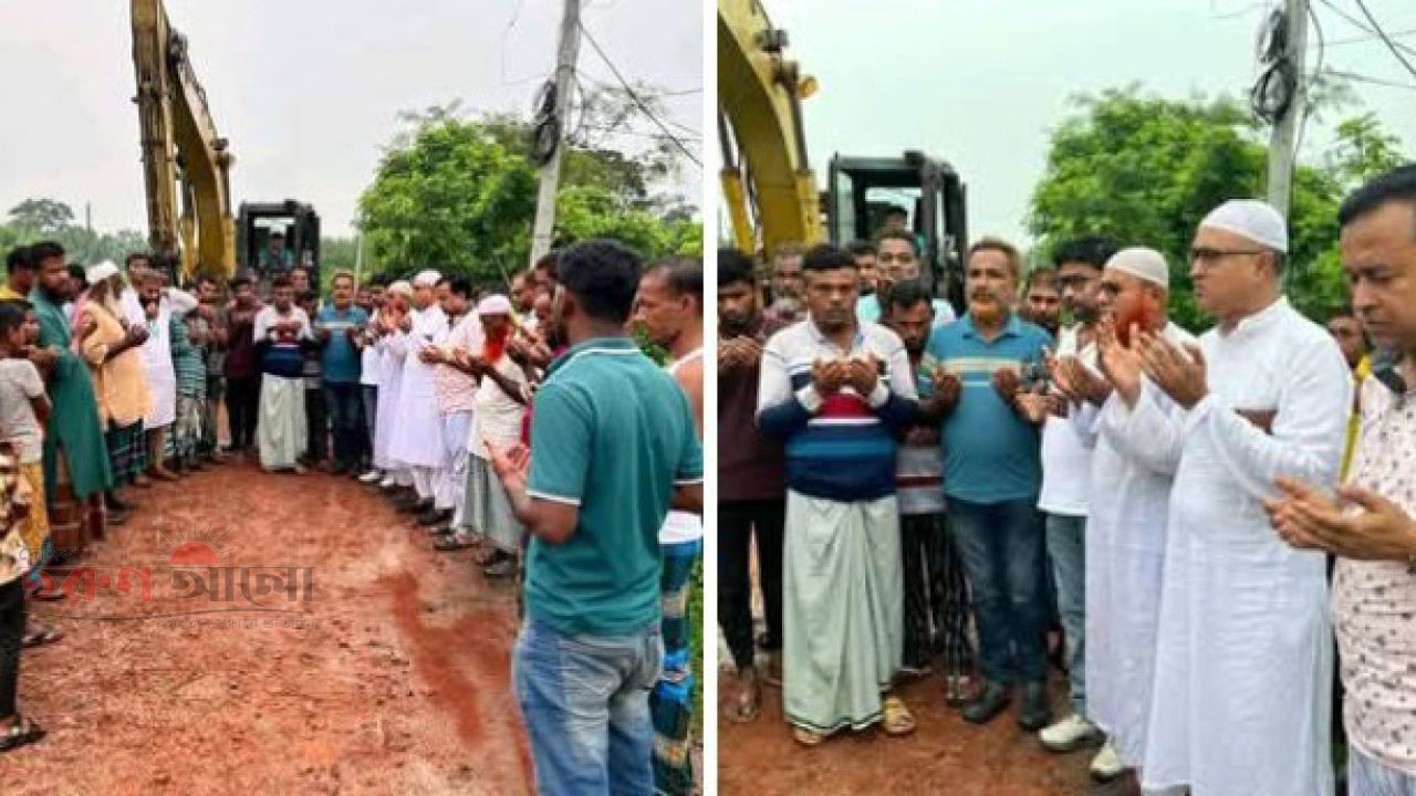 বাদুরা বাজার থেকে গাজীপুর পর্যন্ত ৯.৫ কিলোমিটার সড়কের শুভ উদ্বোধন